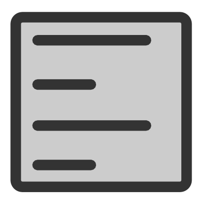 Download free text left align icon